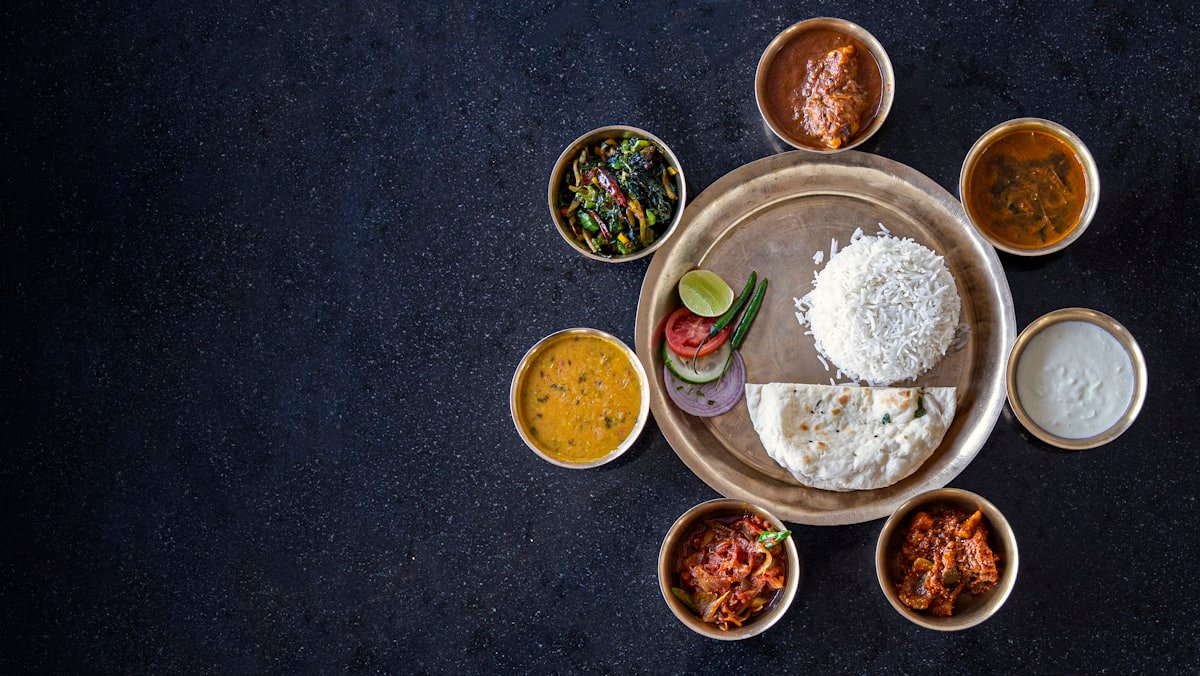 A spread of home-cooked Gowda-style dishes